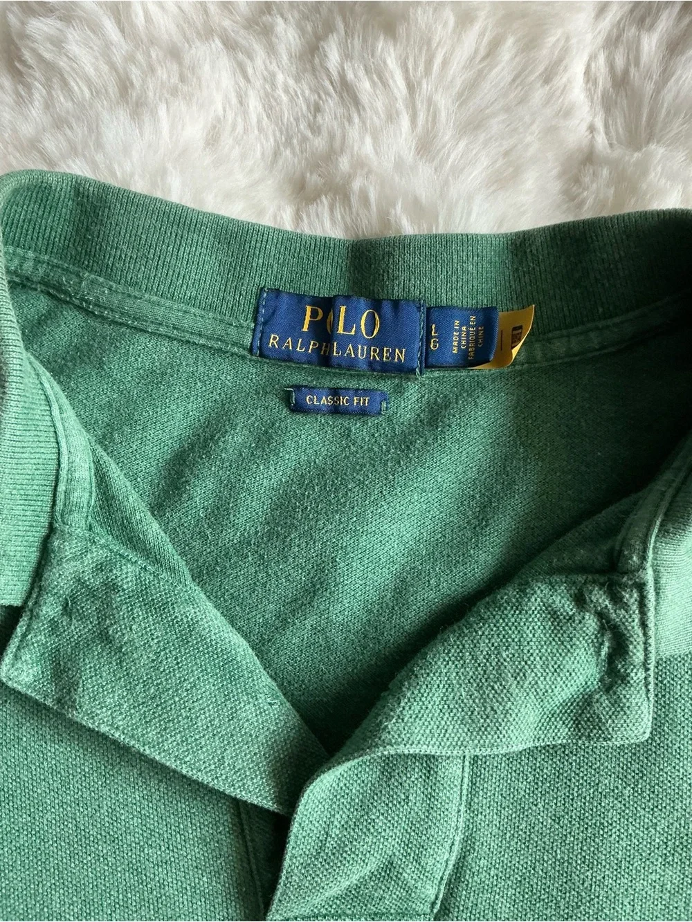 Ralph Lauren Green Short-Sleeve Polo Shirt